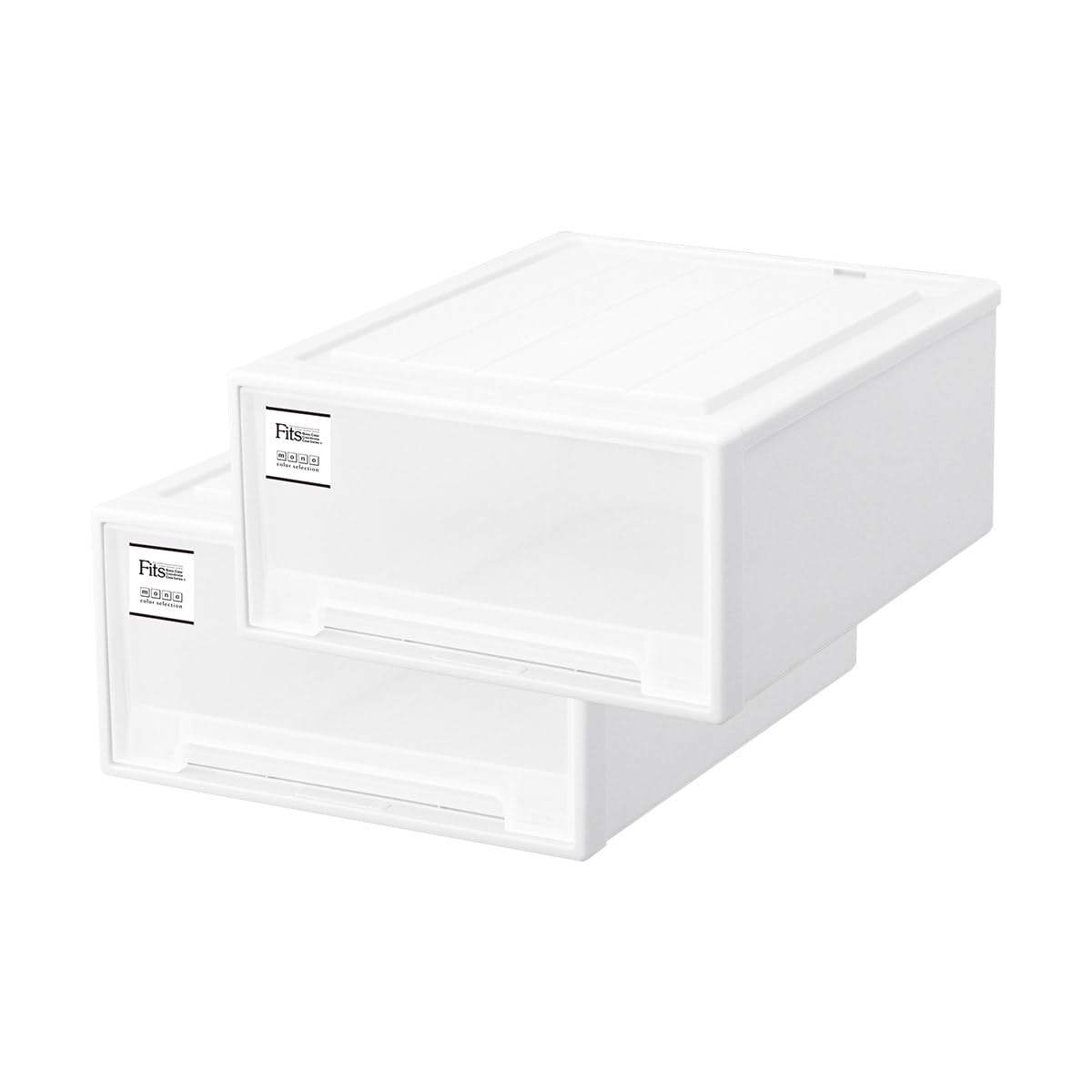 Amazon｜【通販限定2個セット】天馬 収納ボックス フィッツケース